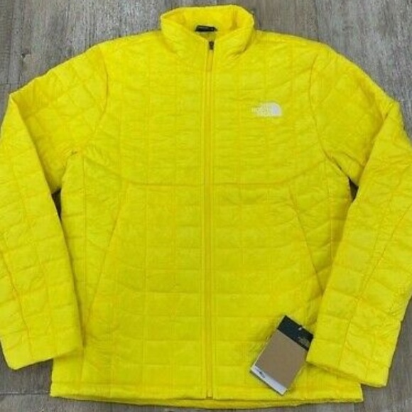 NWT North Face Thermoball Eco Jacket - Lighting Yellow - Picture 1 of 10